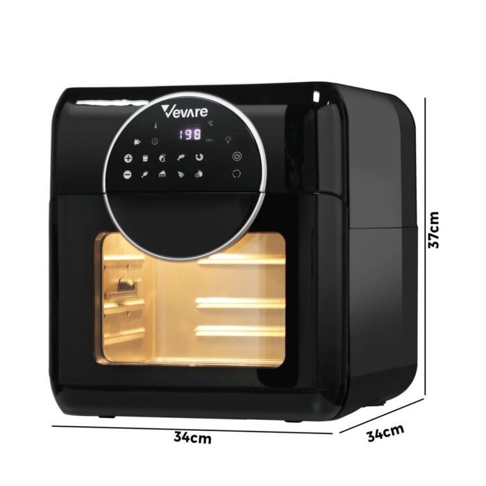 Vevare Air Fryer 10L LCD Low Fat Oven 1500W - Image 4