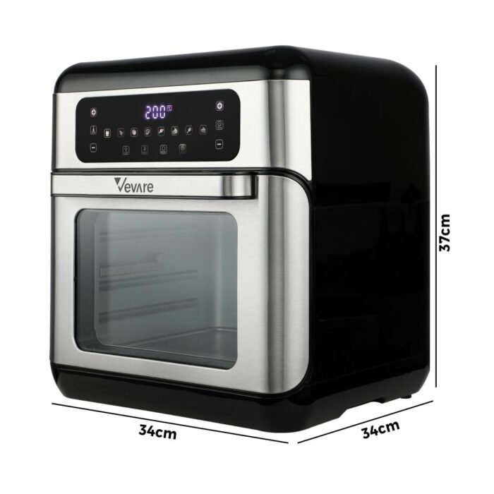 Vevare Air Fryer 10L LCD Kitchen Oil Free Cooker 1500W - Image 3