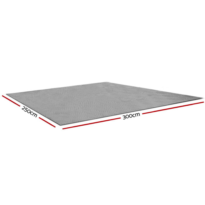 Weisshorn 3M X 2.5M Annex Matting Floor Mats Mesh Caravan Camping Annexe 2pcs - Image 2