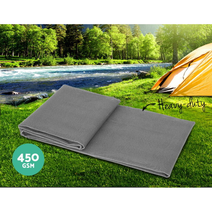 Weisshorn 3M X 2.5M Annex Matting Floor Mats Mesh Caravan Camping Annexe 2pcs - Image 4