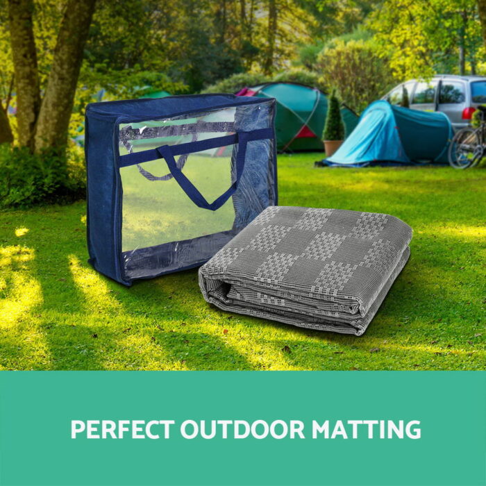 Weisshorn 4M X 2.5M Annex Matting 600GSM Floor Mats Mesh Caravan Camping Annexe - Image 3