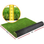 Primeturf Artificial Grass 30mm 1mx10m Synthetic Fake Lawn Turf Plastic Plant 4-coloured - Image 2