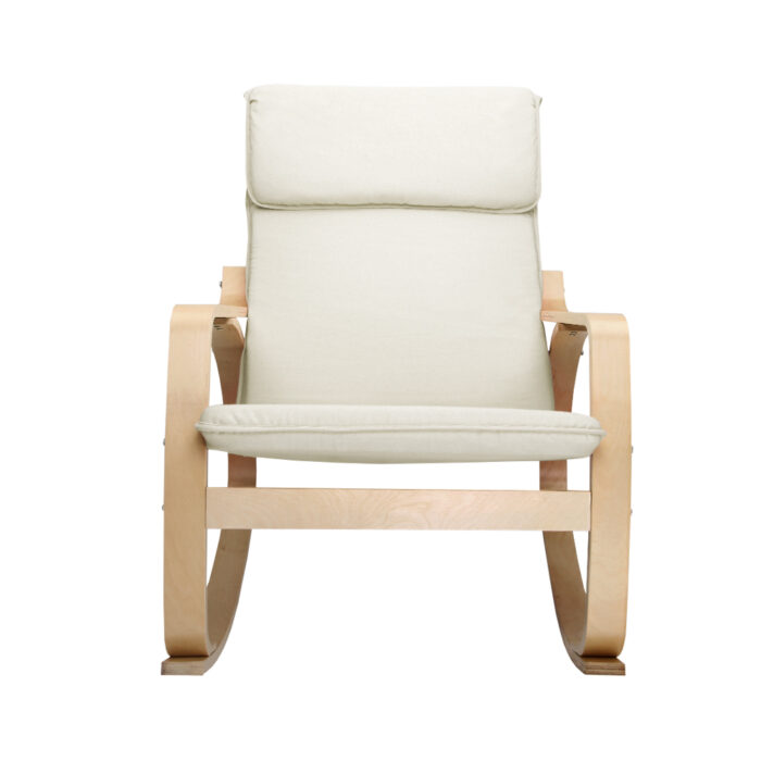 Artiss Rocking Armchair Bentwood Frame Aero - Image 3