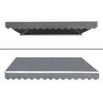 Instahut Motorised 3x2.5m Folding Arm Awning - Pearl Grey - Image 3