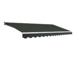 Instahut Folding Arm Awning Outdoor Awning Canopy Retractable 5Mx2.5M Grey