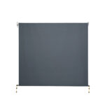 Instahut Outdoor Blinds Blackout Roll Down Awning Window Shade 2.4X2.5M Grey - Image 3