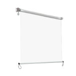 Instahut Outdoor Blinds Transparent Roll Down Awning Window Shade 1.4X2.4M