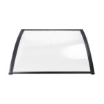 Instahut Window Door Awning 1mx6m Transparent Hollow Sheet Plastic Frame - Image 3