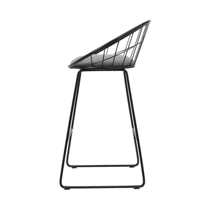Artiss 4x Bar Stools Padded Seat Metal - Image 4