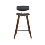 Artiss 4x Bar Stools Leather Padded w/Backrest - Image 3