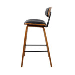 Artiss 4x Bar Stools Leather Padded w/Backrest - Image 4