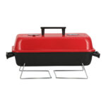 Grillz Charcoal BBQ Portable Grill Camping Barbecue Outdoor Cooking Smoker - Image 3