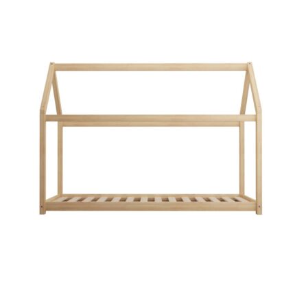 Oikiture Wooden Bed Frame Single Pine Timber Platform
