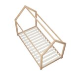 Oikiture Wooden Bed Frame Single Pine Timber Platform - Image 6