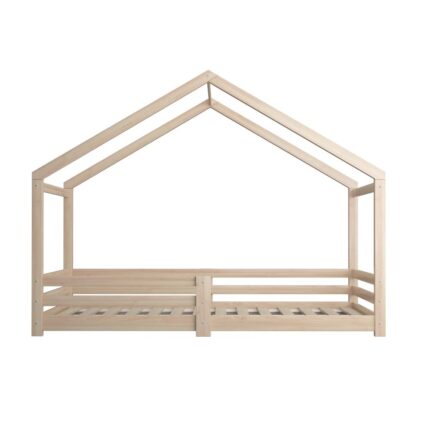 Oikiture Kids Bed Frame Wooden Bed Base Children Single Bed Frame Timber Mattress Platform Wooden