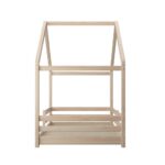 Oikiture Kids Bed Frame Wooden Bed Base Children Single Bed Frame Timber Mattress Platform Wooden - Image 5