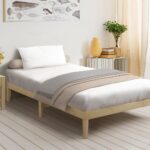 Oikiture Bed Frame King Single Wooden Timber Mattress Base Bed Base Platform - Image 2