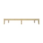 Oikiture Bed Frame King Single Wooden Timber Mattress Base Bed Base Platform - Image 4