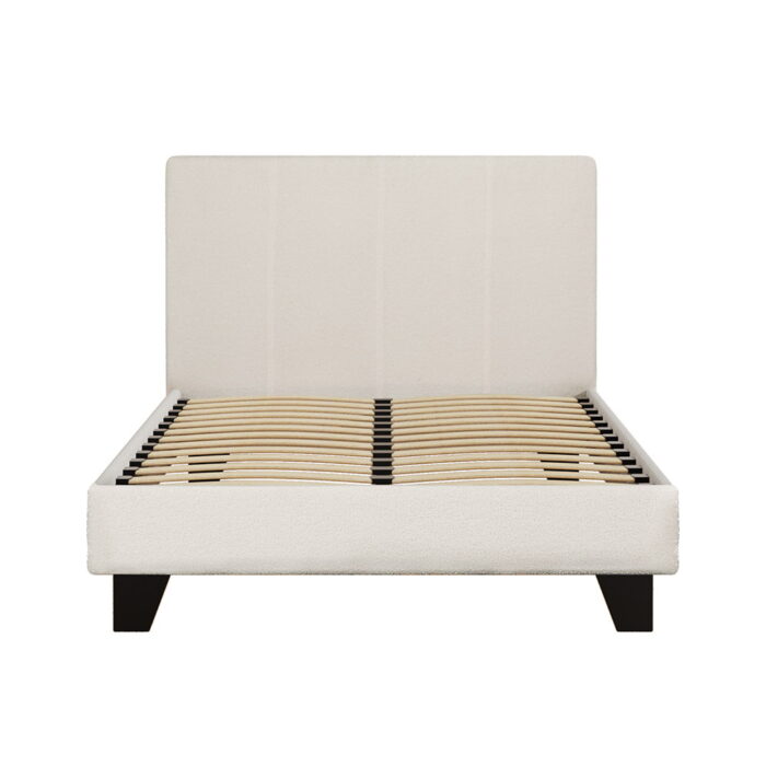 Artiss Bed Frame King Single Size Boucle NEO - Image 3