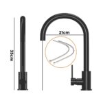 WELS Kitchen Faucet Mixer Tap Laundry Sink Basin Faucet Brass Taps Vanity Swivel - Image 3