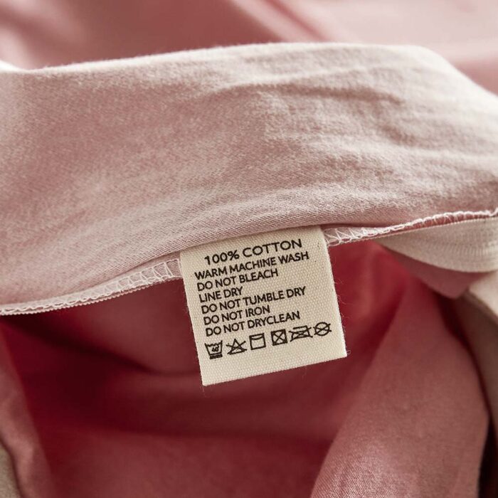 Cosy Club Cotton Cover Quilt Cover Set Blush Beige Single - Image 4