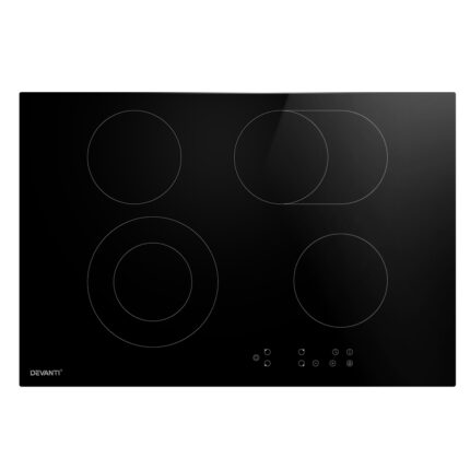 Devanti Electric Ceramic Cooktop 77cm