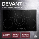 Devanti Electric Ceramic Cooktop 90cm - Image 3