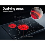 Devanti Electric Ceramic Cooktop 90cm - Image 4