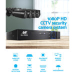 UL-tech CCTV Security System 8CH DVR 4 Cameras 1TB Hard Drive - Image 4