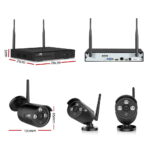 UL-tech Wireless CCTV Security System 8CH NVR 3MP 6 Bullet Cameras 1TB - Image 2