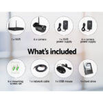 UL-tech Wireless CCTV Security System 8CH NVR 3MP 6 Bullet Cameras 1TB - Image 4