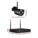 UL-tech Wireless CCTV Security System 8CH NVR 3MP 8 Bullet Cameras 1TB - Image 2