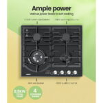 Comfee 60cm Gas Cooktop Stove 4 Burner Cooker - Image 4