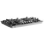 Comfee Gas Cooktop 5 Burner Kitchen Gas Hob Cook Top Trivets Stove Black NG LPG - Image 3