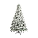 Mazam Christmas Tree 2.4M 8FT Snow Flocked Green