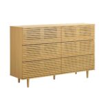 Oikiture 6 Chest of Drawers Tallboy Unique