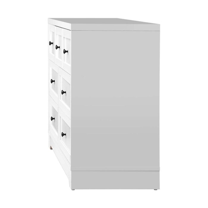 Oikiture Chest of Drawers 7 Drawers Tallboy Cabinet Home Furniture - Image 2