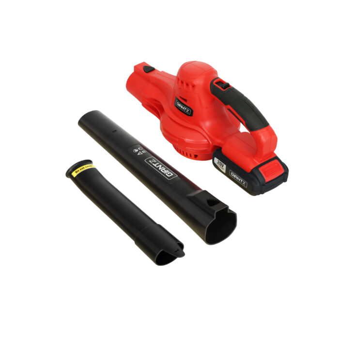 Giantz 20V Cordless Leaf Blower Garden Lithium Battery Electric Nozzles 2-Speed - Image 3