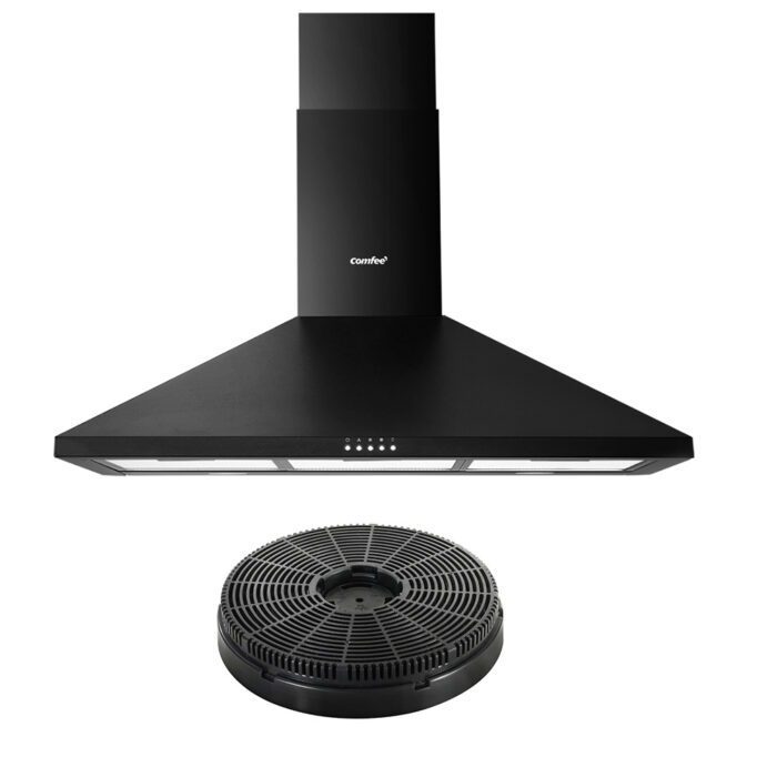 Comfee Rangehood 900mm Home Kitchen Wall Mount Canopy With 2 PCS Filter Replacement - Image 3