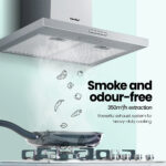 Comfee Rangehood 600mm Stainless Steel Kitchen Canopy With 2 PCS Filter Replacement - Image 4