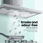 Comfee Rangehood 900mm Stainless Steel Kitchen Canopy With 2 PCS Filter Replacement - Image 4