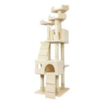1.7M Cat Trees Scratching Post Scratcher Tower Condo House Furniture Multi Level - Image 5
