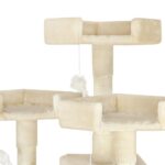 1.7M Cat Trees Scratching Post Scratcher Tower Condo House Furniture Multi Level - Image 2