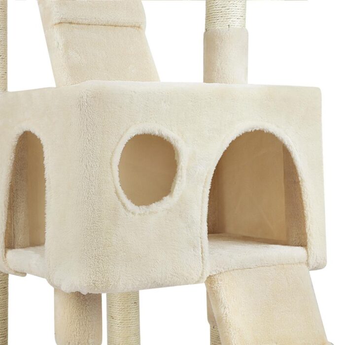 1.7M Cat Trees Scratching Post Scratcher Tower Condo House Furniture Multi Level - Image 6