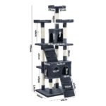 Cat Tree Scratching Post Scratcher Pole Tower Condo Home Furniture Bed Stand - Image 2