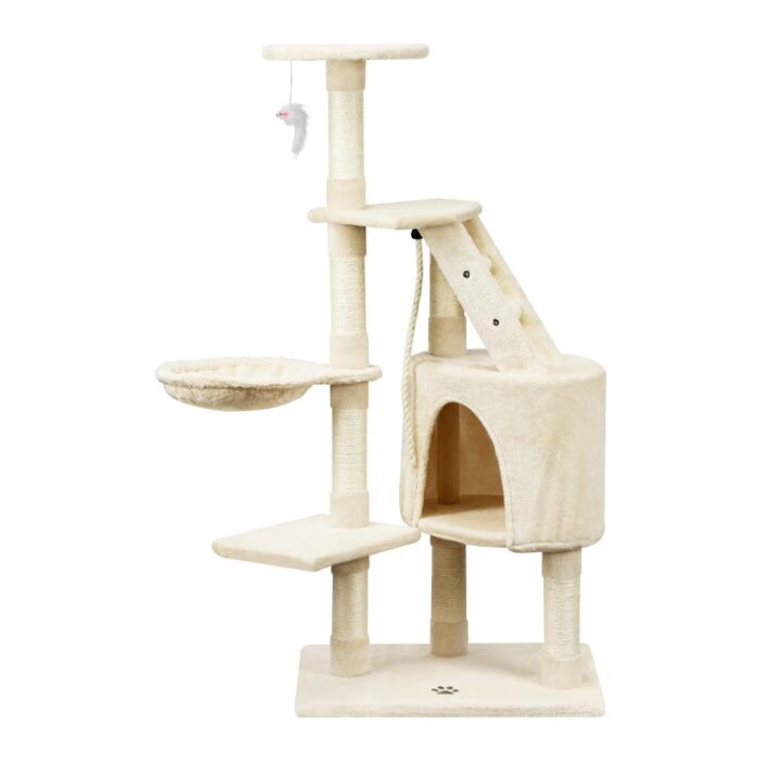 1.2M Cat Trees Scratching Post Scratcher Furniture Kitty Condo Tower House Trees - Image 2