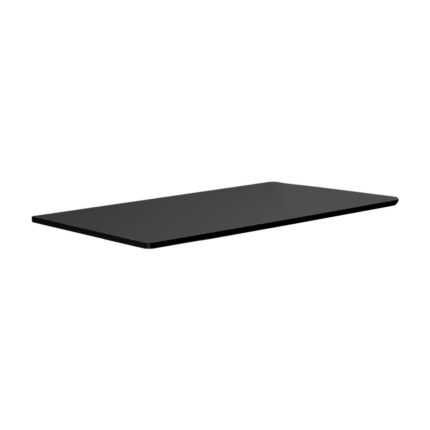 Oikiture Standing Desk Table Top Only For Office Computer Desk Black 140cm