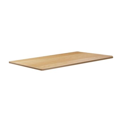 Oikiture Standing Desk Table Top Only For Office Computer Desk Oak 140cm