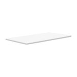 Oikiture Standing Desk Table Top Only For Office Computer Desk White 140cm