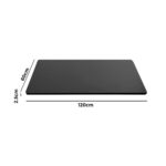 Oikiture Standing Desk Table Top Only For Office Computer Desk Black 120cm - Image 3